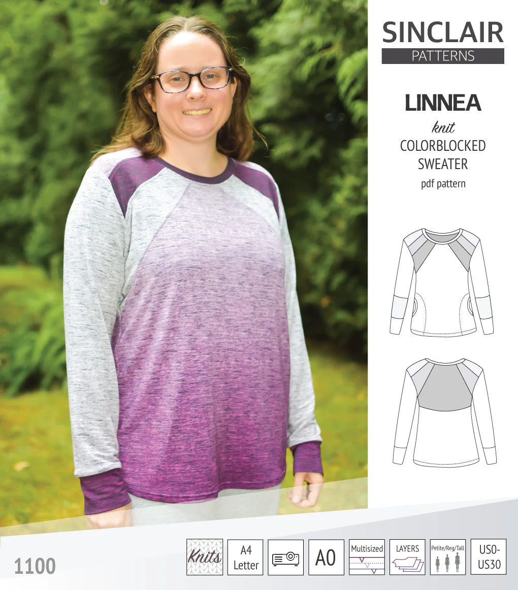 Linnea colorblocked sweater (PDF) - Image 30