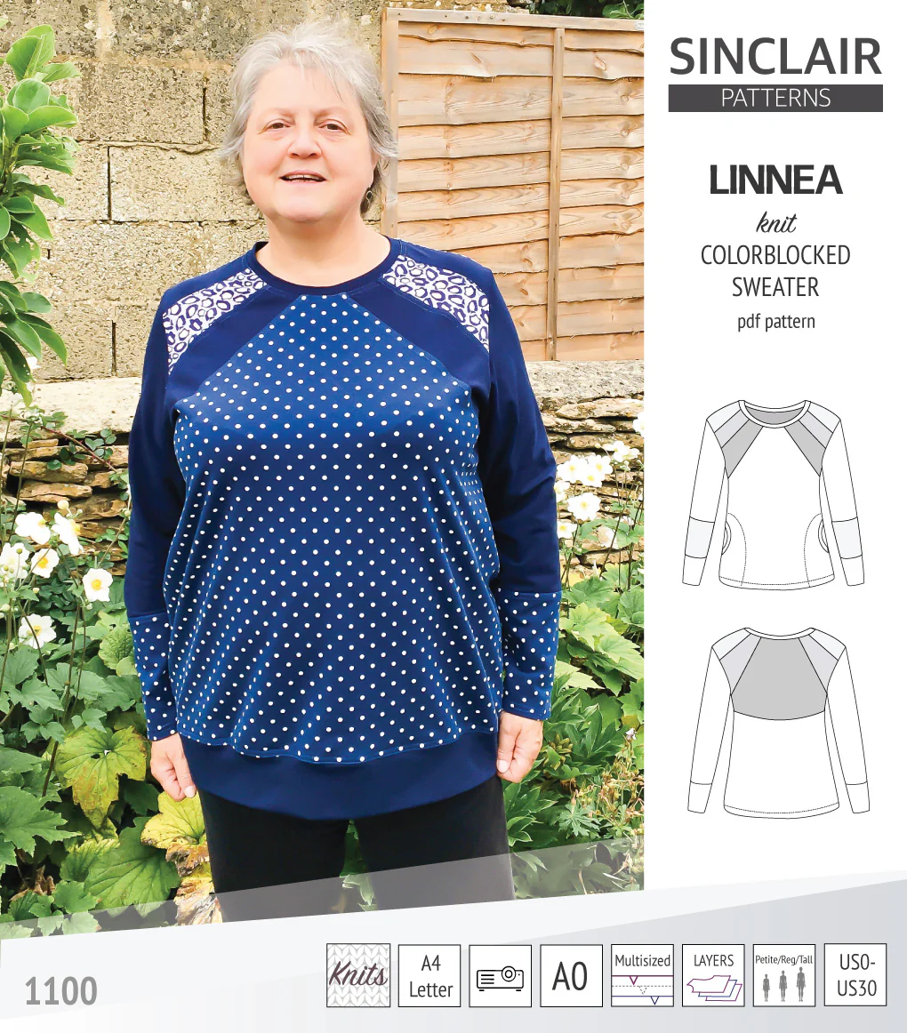 Linnea colorblocked sweater (PDF) - Image 31