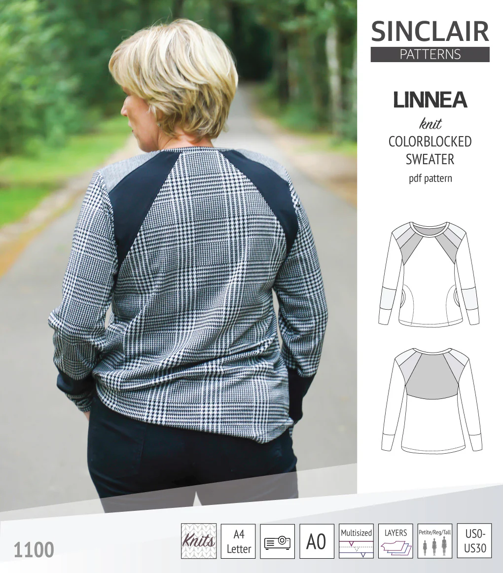 Linnea colorblocked sweater (PDF) - Image 38