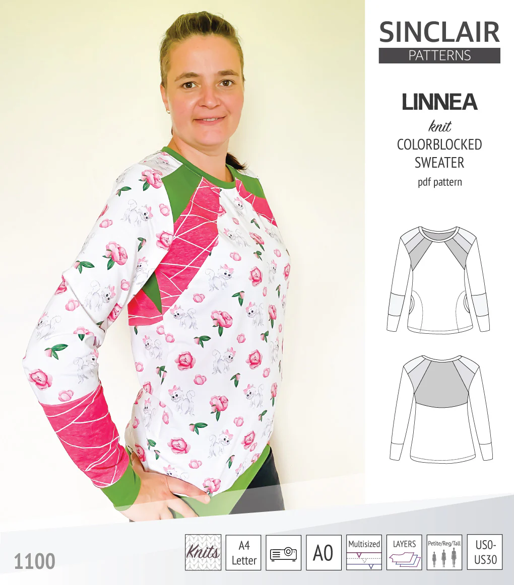 Linnea colorblocked sweater (PDF) - Image 39