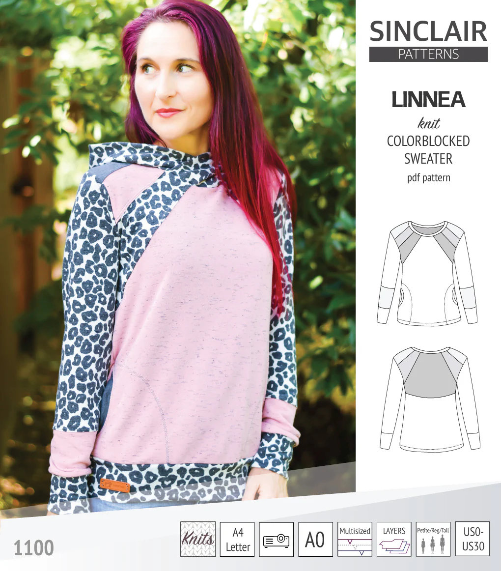 Linnea colorblocked sweater (PDF) - Image 47