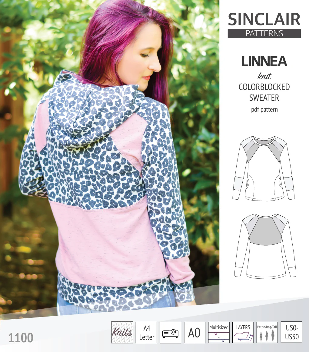 Linnea colorblocked sweater (PDF) - Image 48