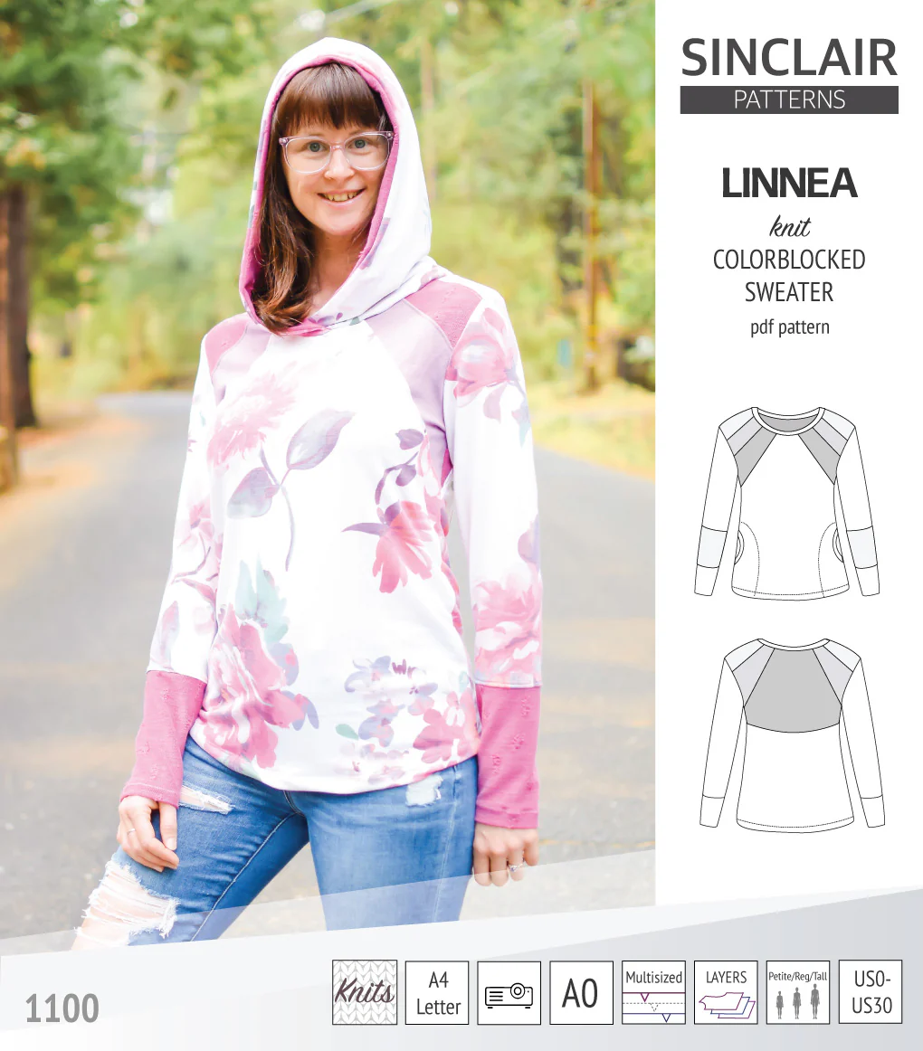 Linnea colorblocked sweater (PDF) - Image 49