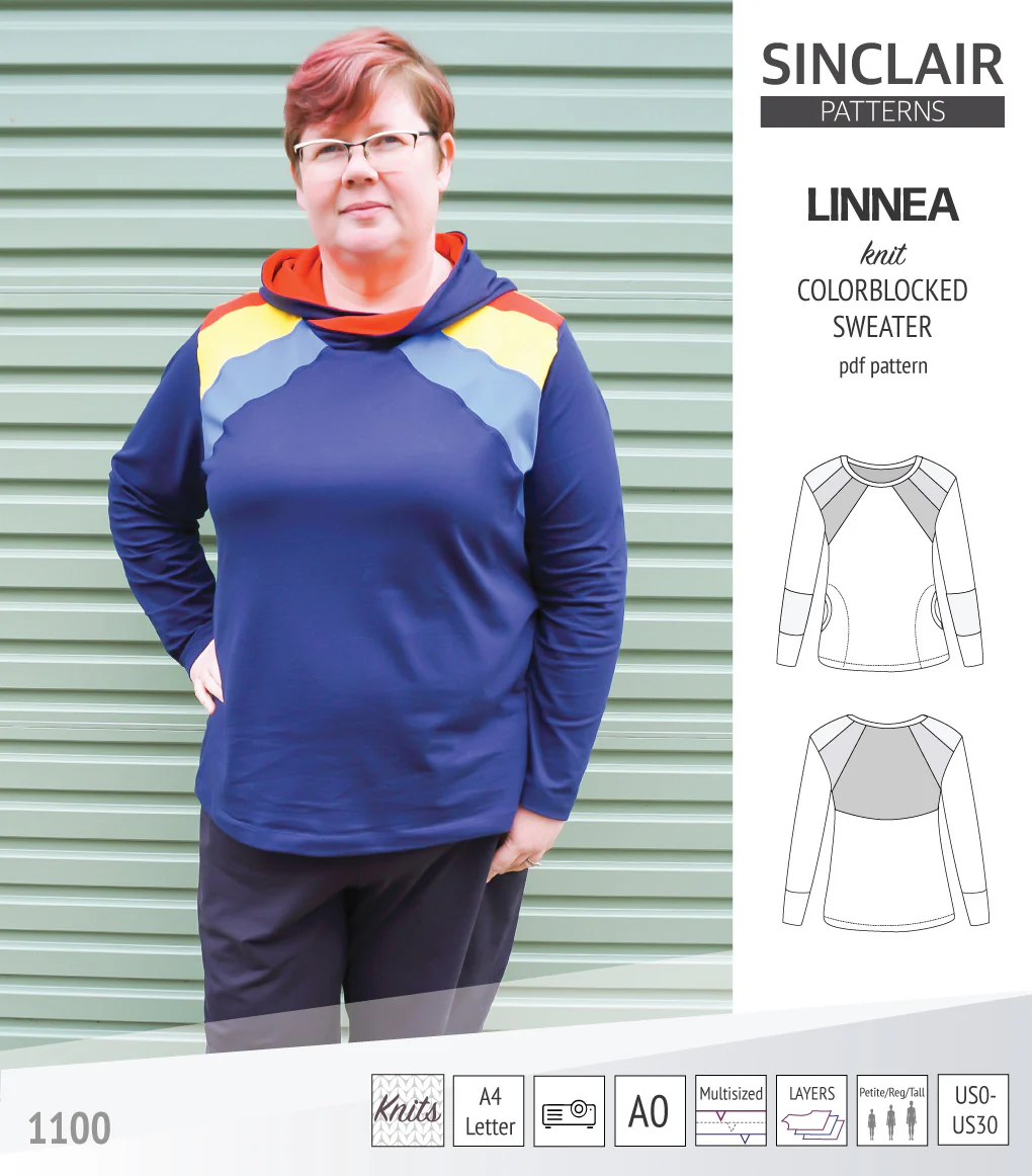 Linnea colorblocked sweater (PDF) - Image 50