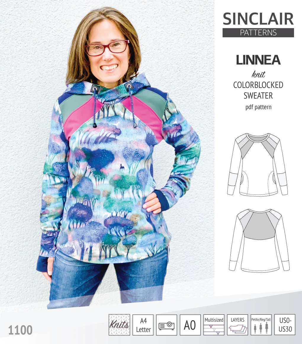 Linnea colorblocked sweater (PDF) - Image 51