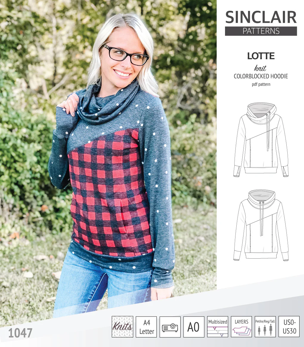 Lotte colorblocked hoodie for women (PDF) - Image 17