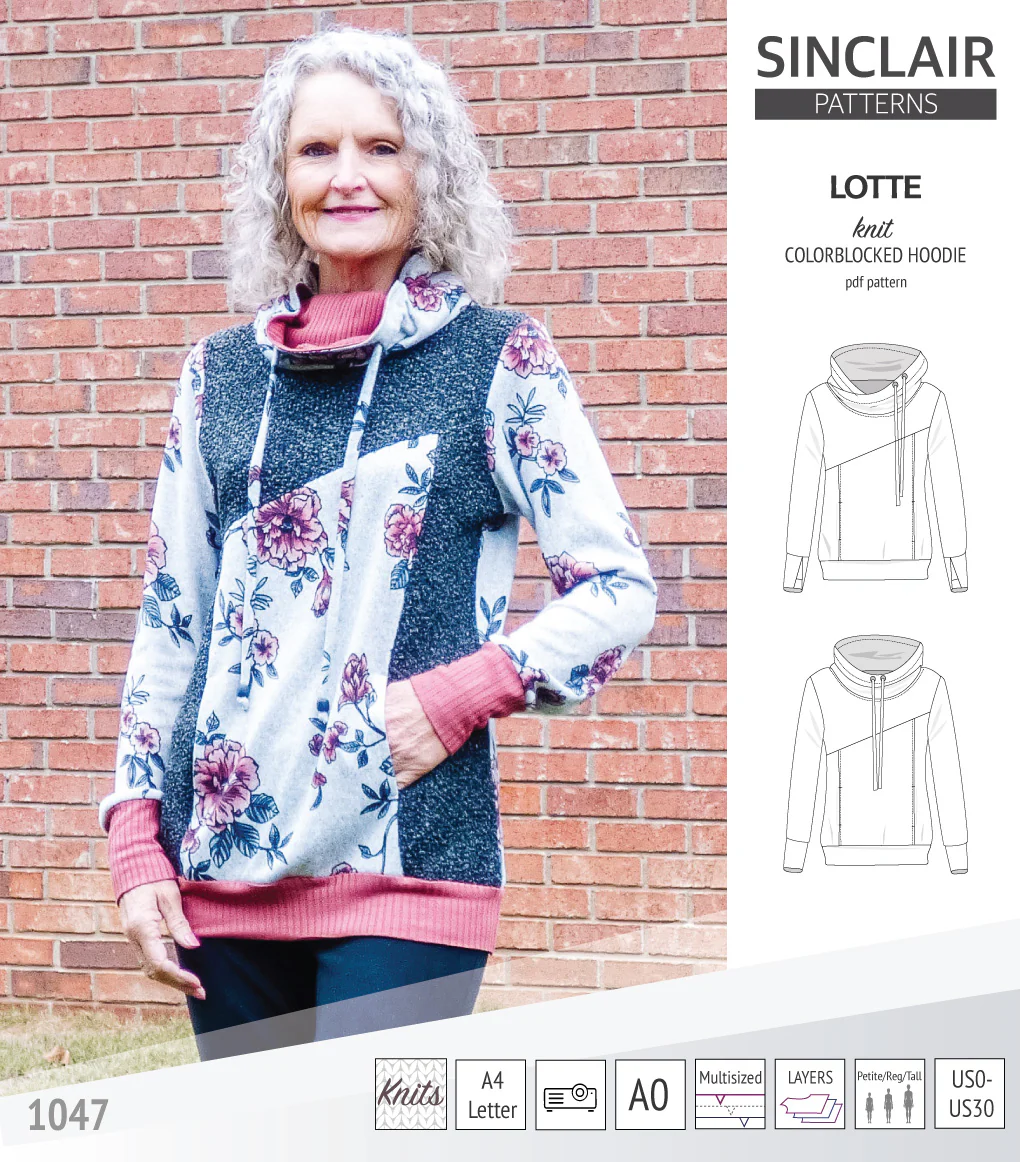 Lotte colorblocked hoodie for women (PDF) - Image 18