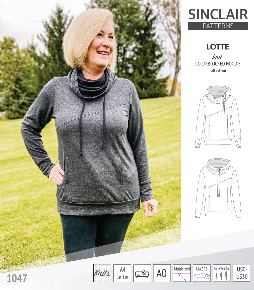 Lotte colorblocked hoodie for women (PDF) - Image 19