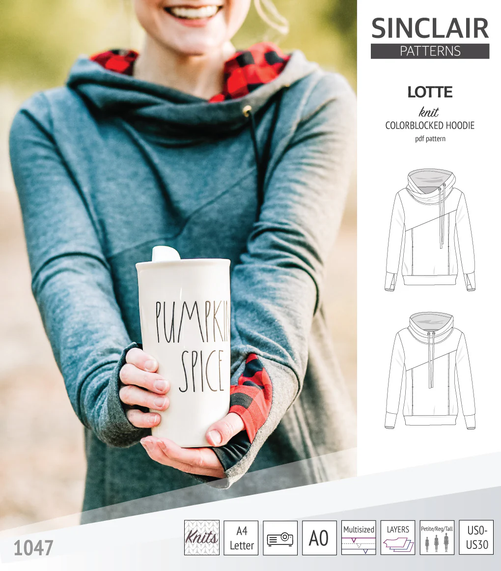 Lotte colorblocked hoodie for women (PDF) - Image 20