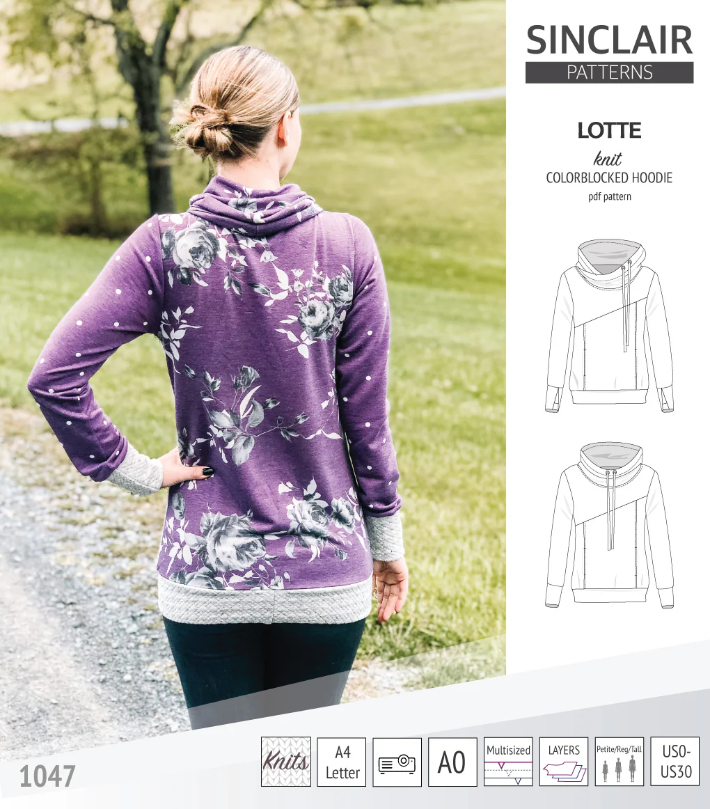 Lotte colorblocked hoodie for women (PDF) - Image 50
