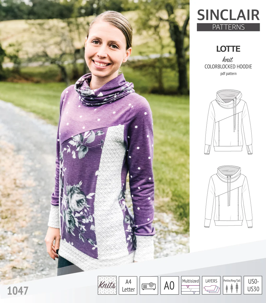 Lotte colorblocked hoodie for women (PDF) - Image 51