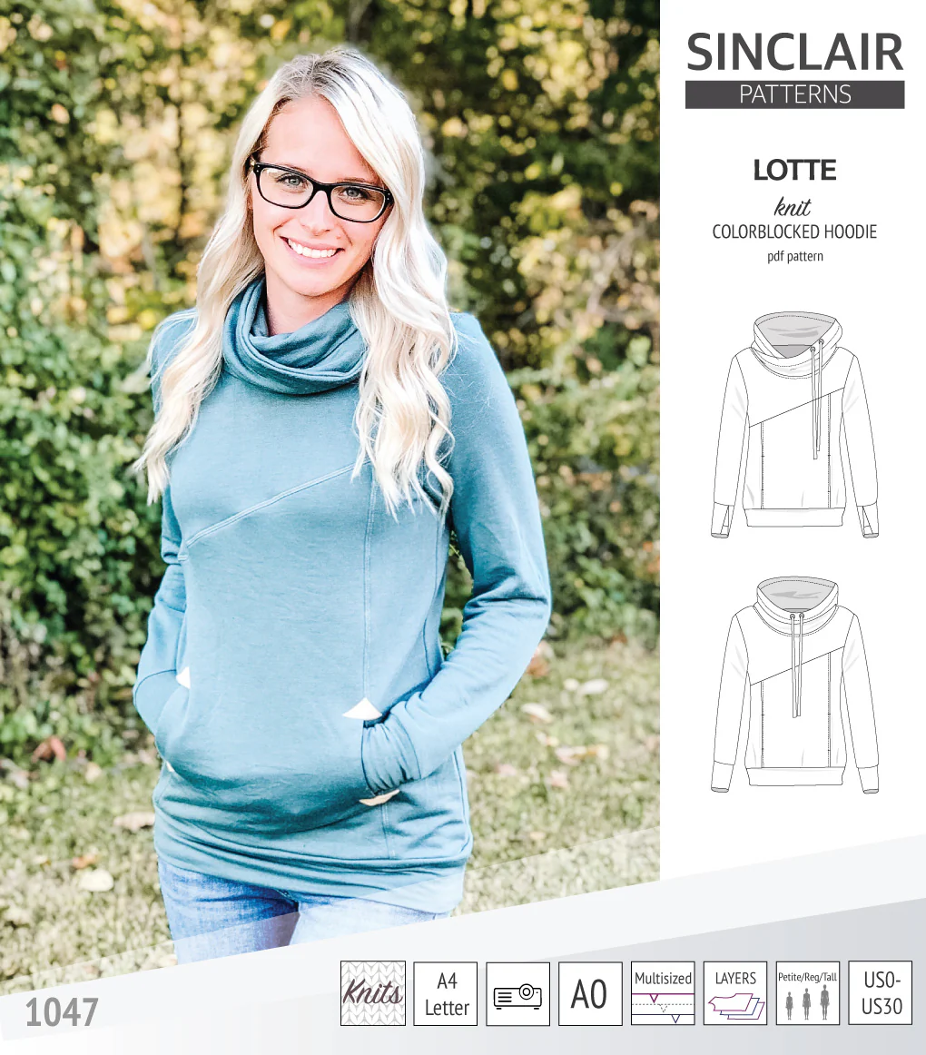 Lotte colorblocked hoodie for women (PDF) - Image 54