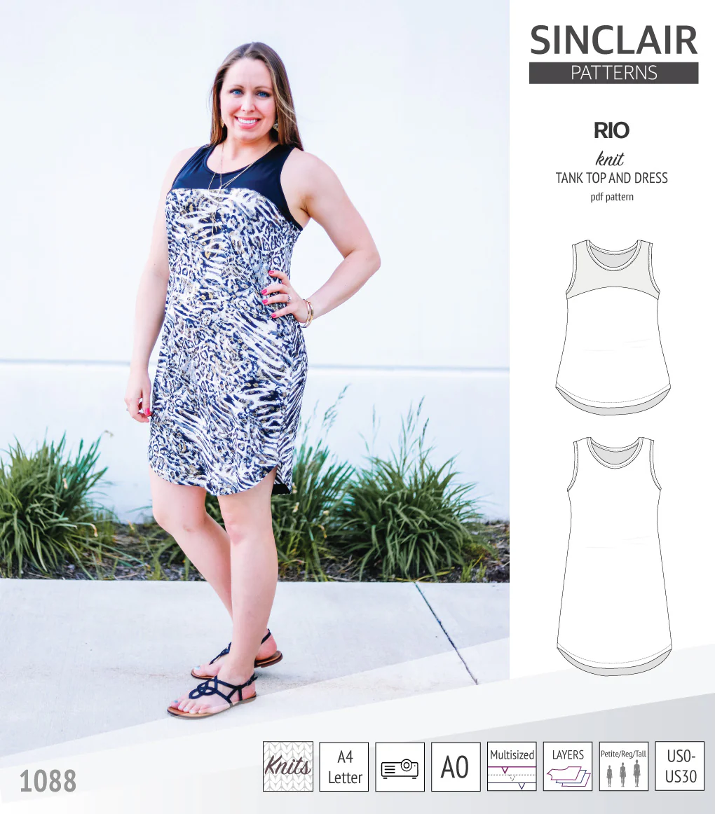 Rio knit top and dress (PDF) - Image 22