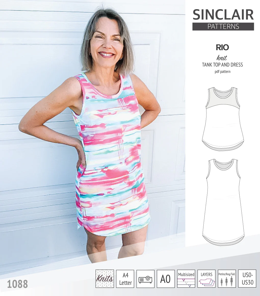 Rio knit top and dress (PDF) - Image 24
