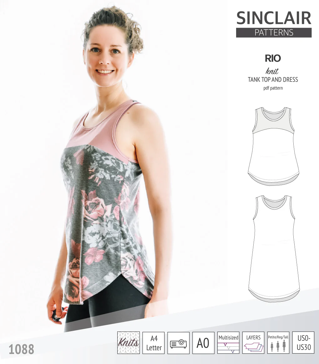 Rio knit top and dress (PDF) - Image 3