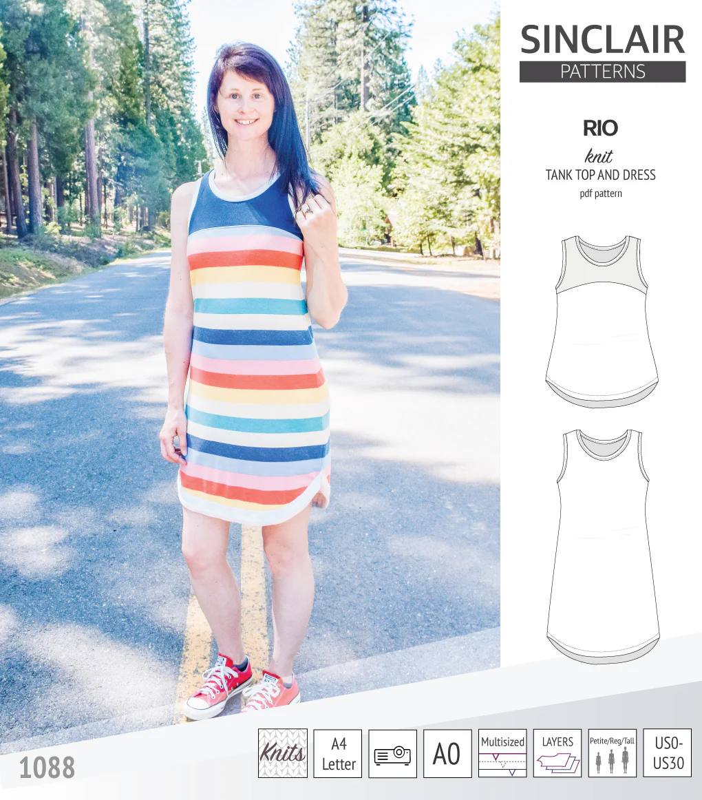 Rio knit top and dress (PDF) - Image 35