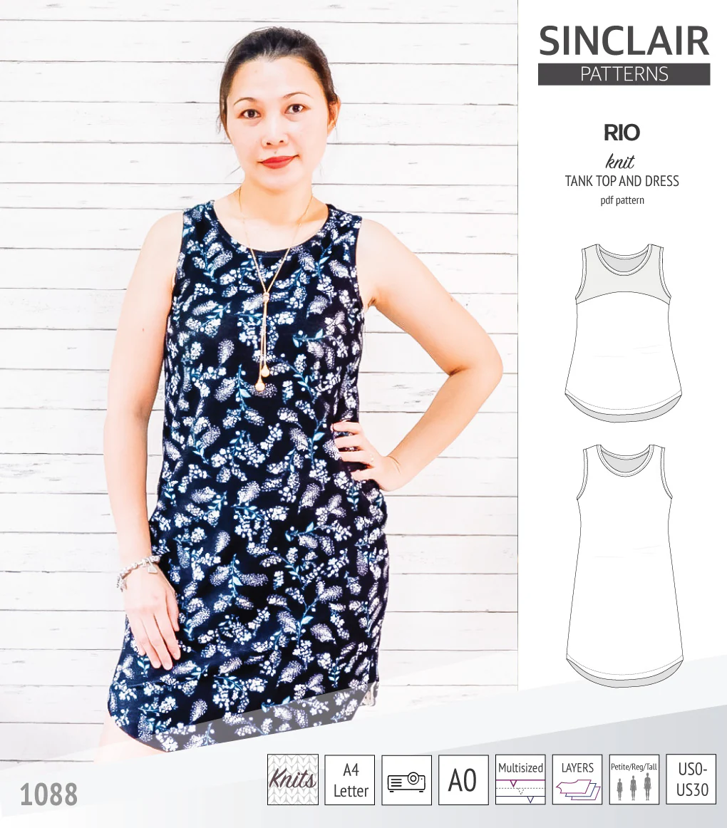 Rio knit top and dress (PDF) - Image 36