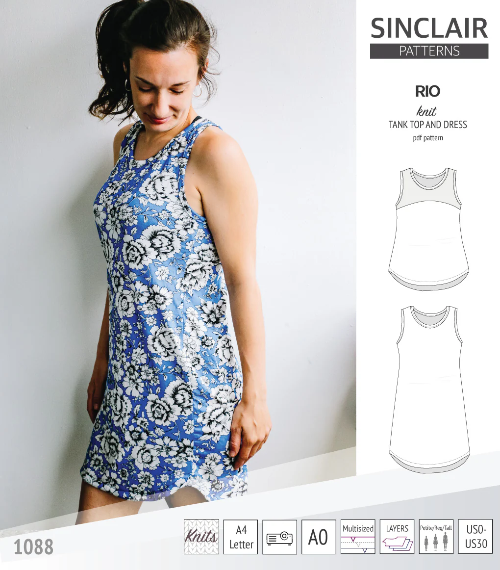 Rio knit top and dress (PDF) - Image 40