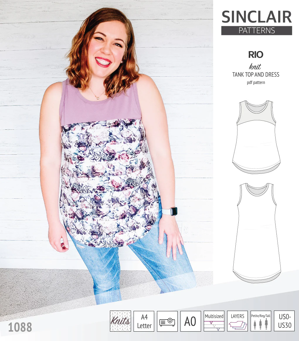 Rio knit top and dress (PDF) - Image 45