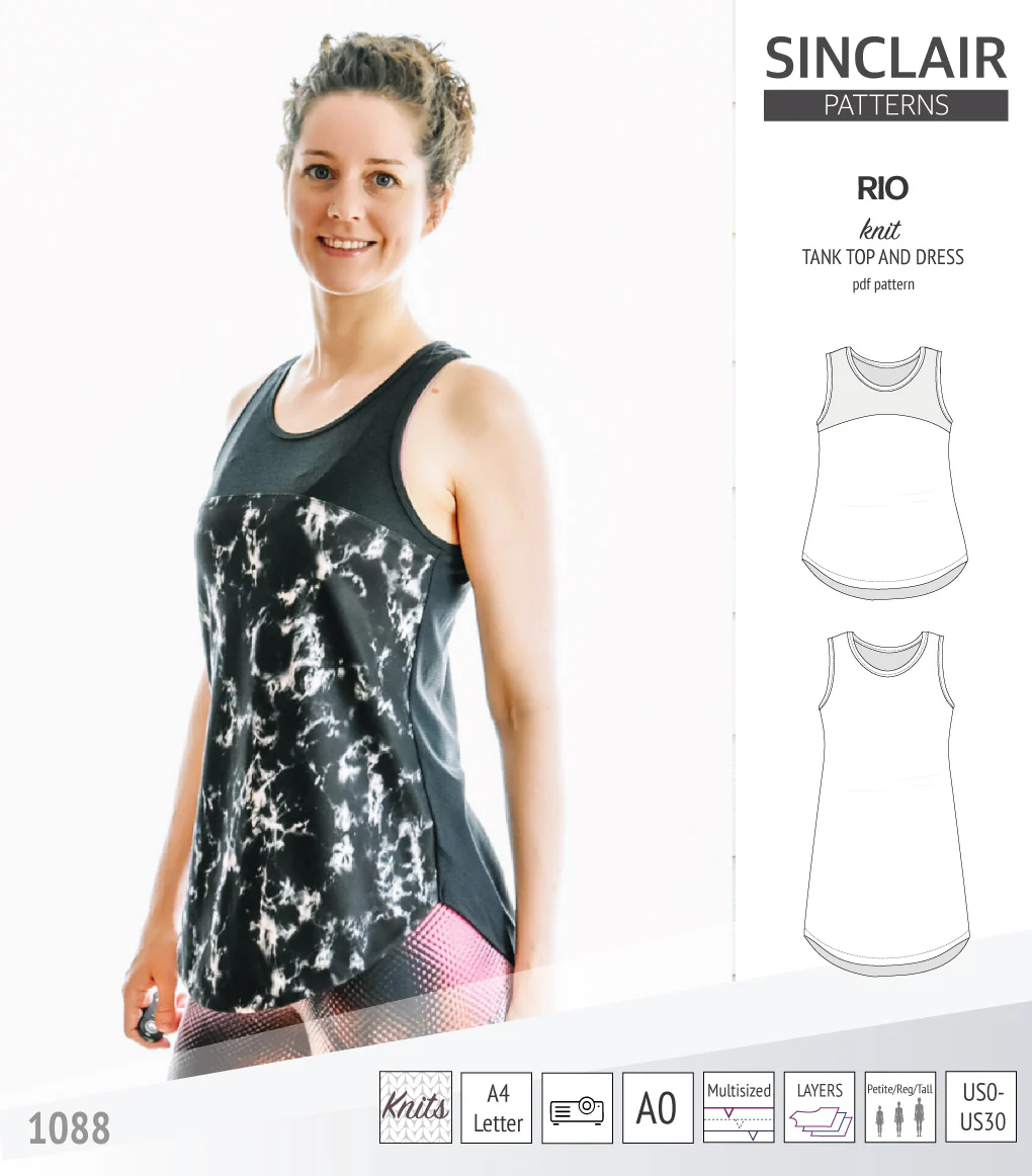 Rio knit top and dress (PDF) - Image 5