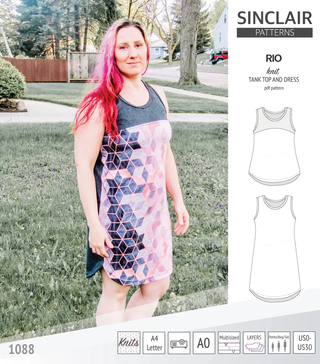 Rio knit top and dress (PDF) - Image 53