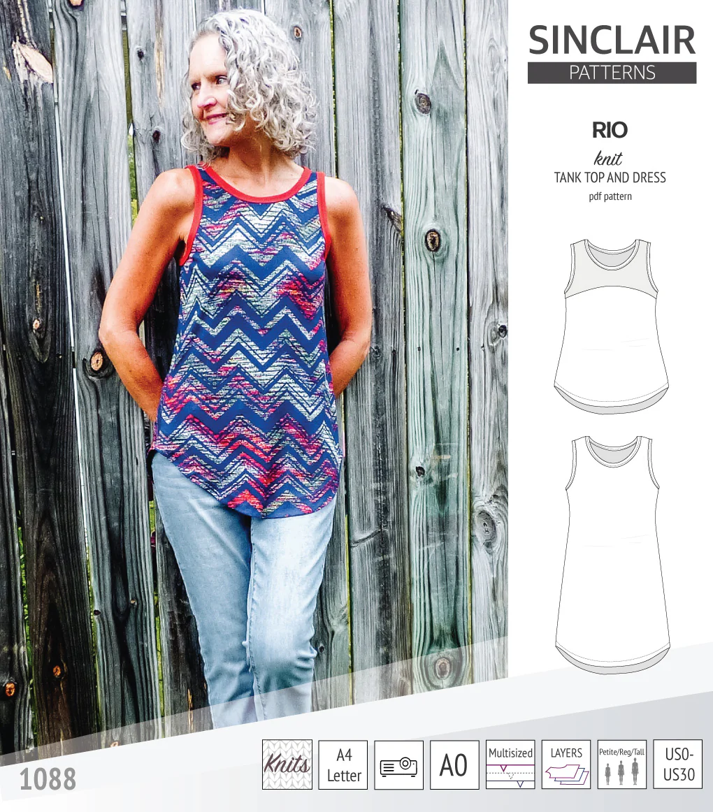 Rio knit top and dress (PDF) - Image 54