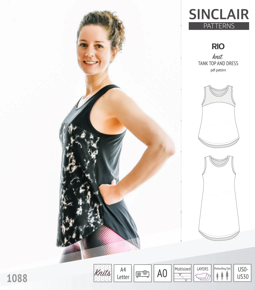 Rio knit top and dress (PDF) - Image 55