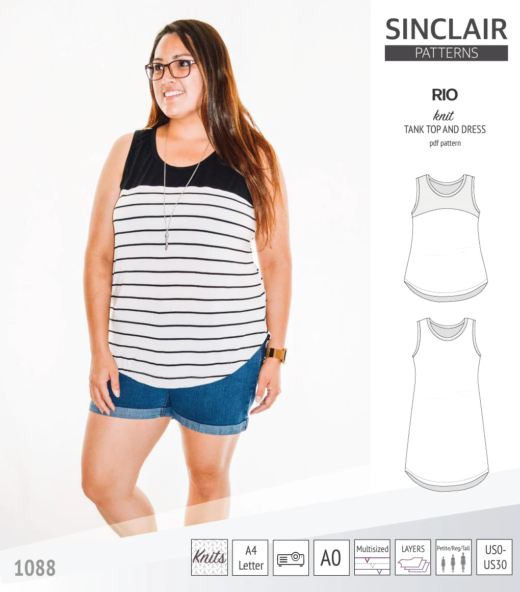 Rio knit top and dress (PDF) - Image 56