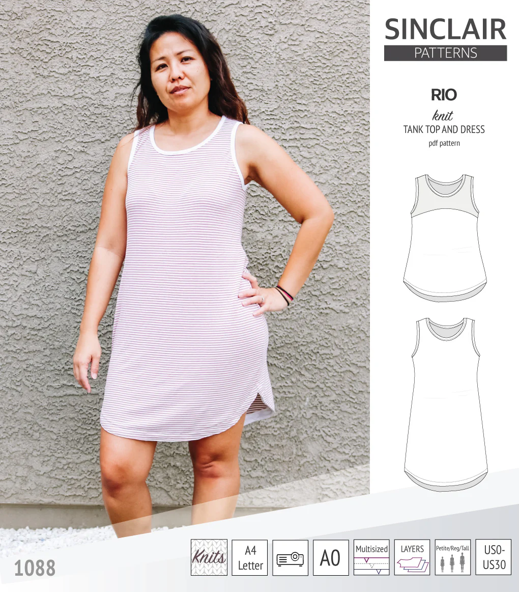 Rio knit top and dress (PDF) - Image 57