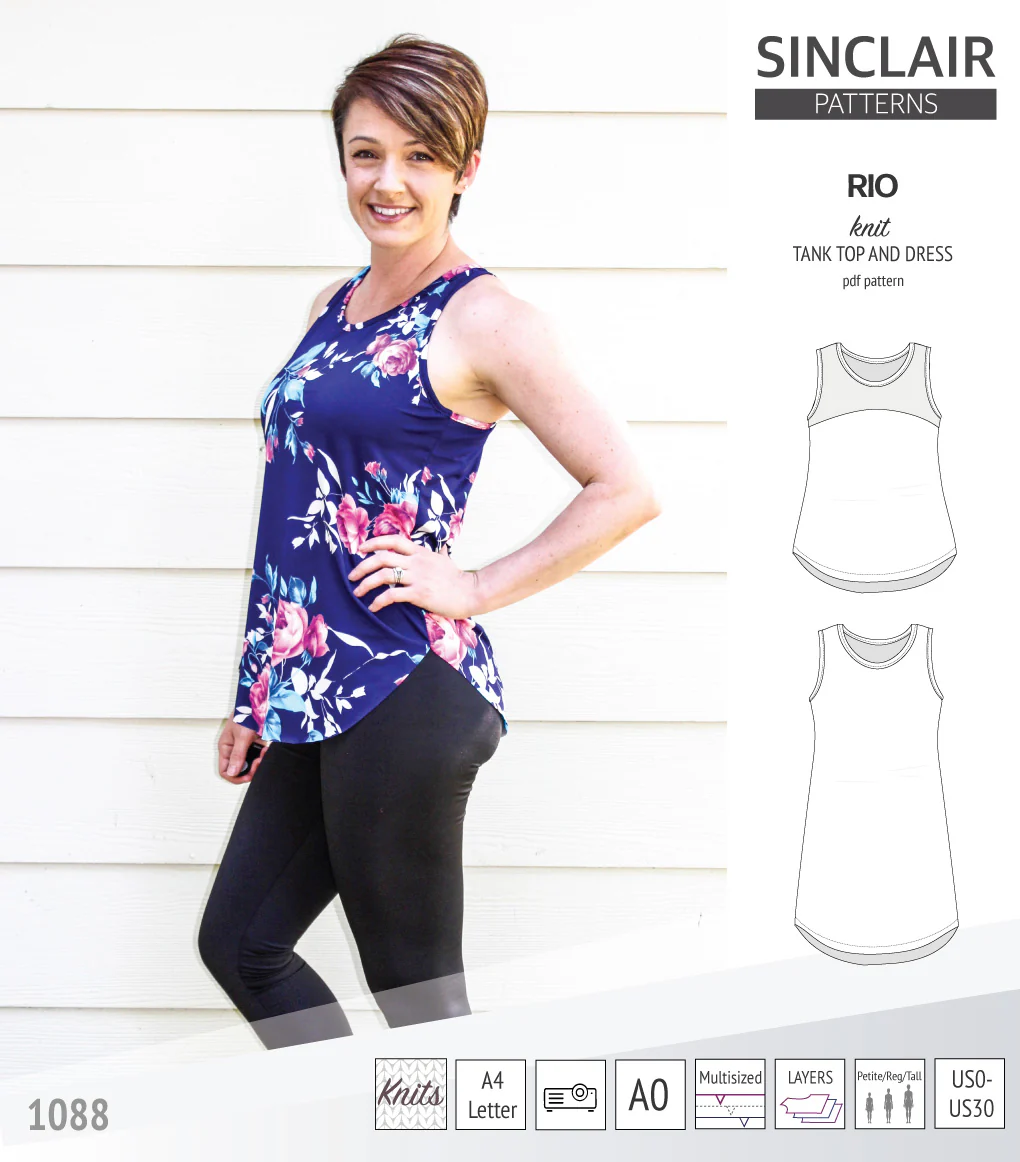 Rio knit top and dress (PDF) - Image 6