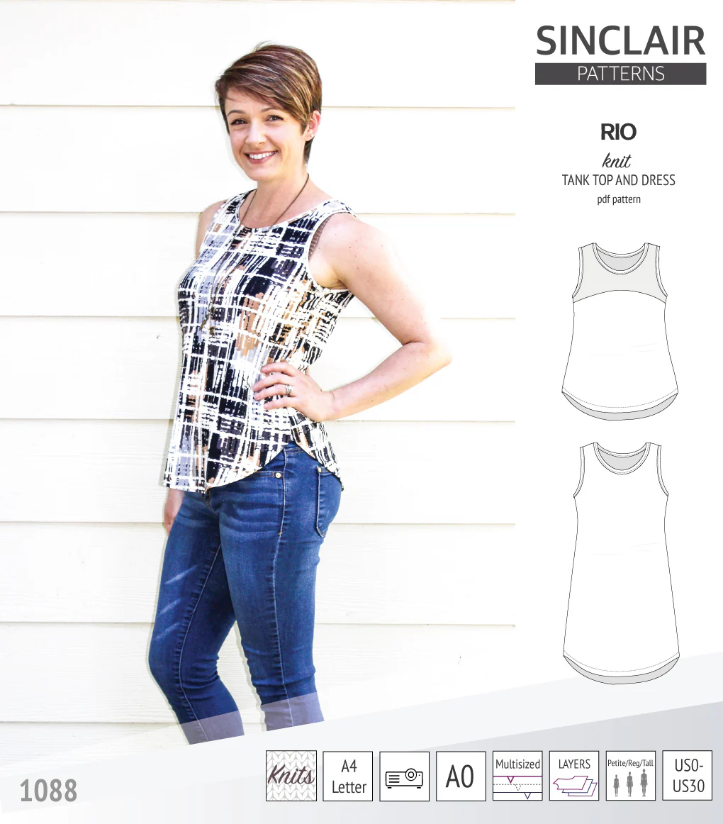 Rio knit top and dress (PDF) - Image 7