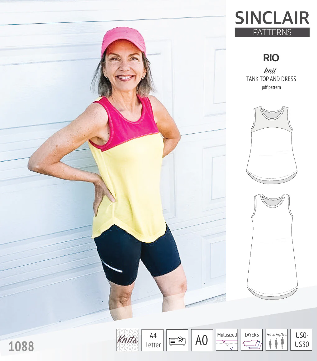 Rio knit top and dress (PDF) - Image 8