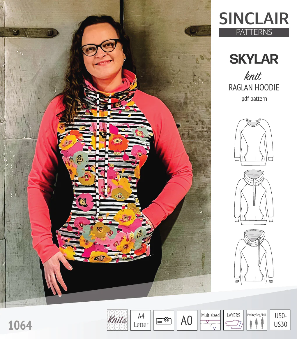 Skylar knit raglan hoodie (PDF) - Image 16