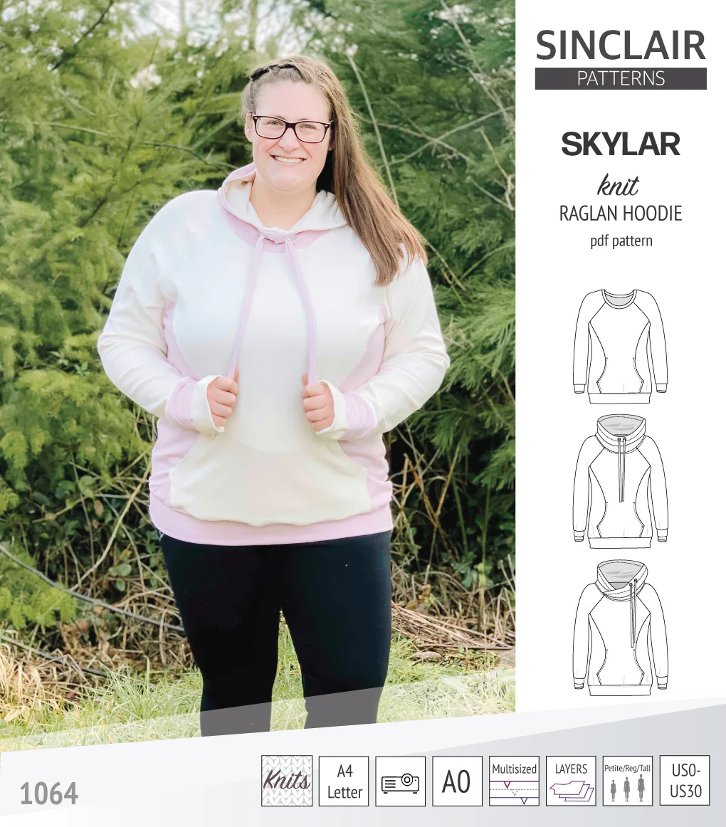Skylar knit raglan hoodie (PDF) - Image 39