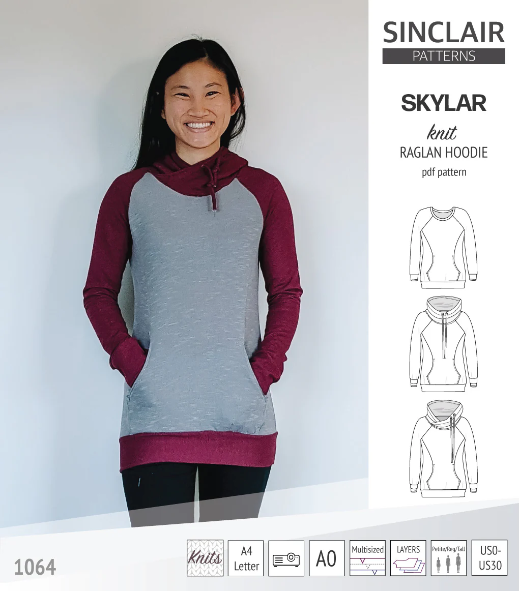 Skylar knit raglan hoodie (PDF) - Image 41