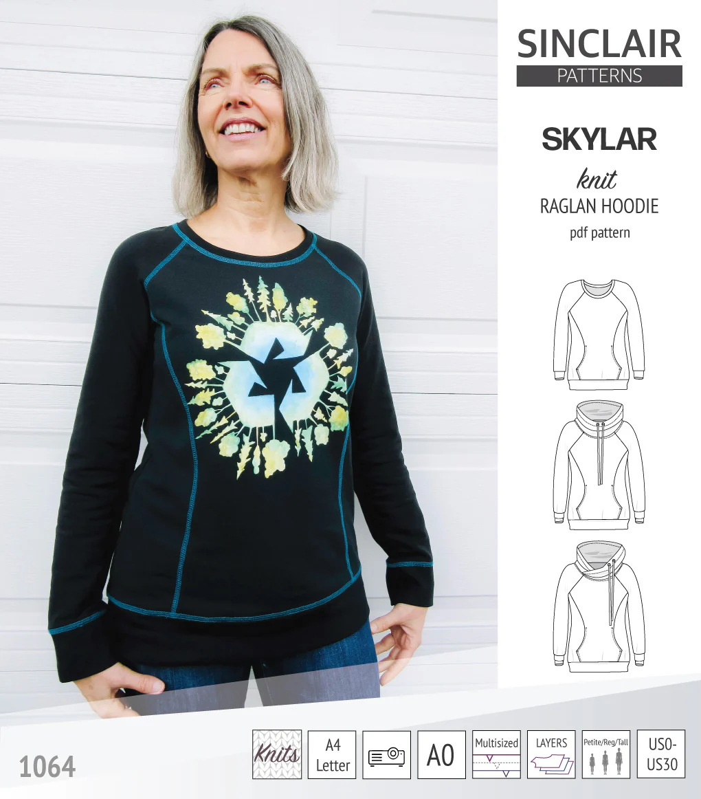 Skylar knit raglan hoodie (PDF) - Image 48