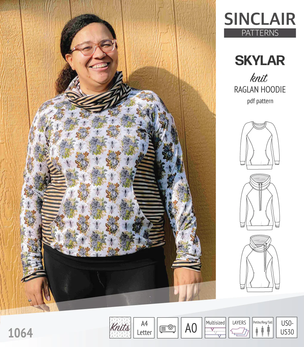 Skylar knit raglan hoodie (PDF) - Image 52