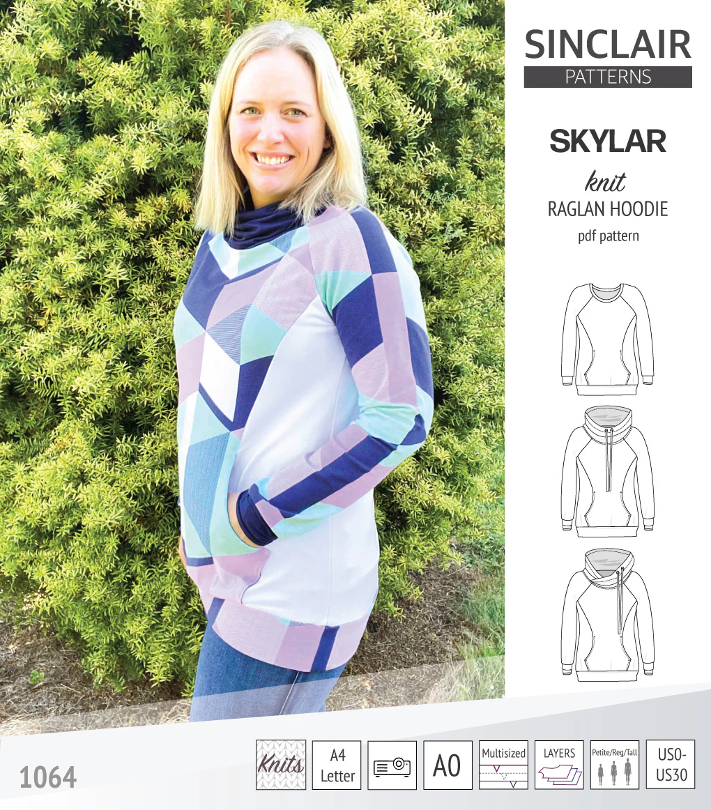 Skylar knit raglan hoodie (PDF) - Image 53