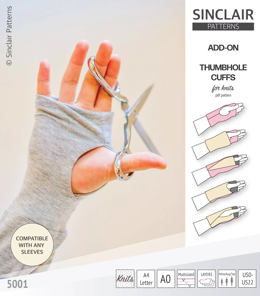 Thumbhole cuffs pack add on (PDF) - Image 12