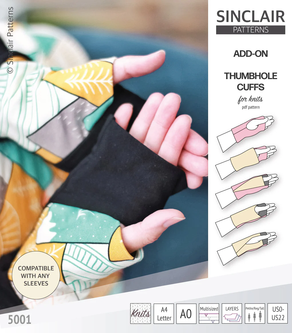 Thumbhole cuffs pack add on (PDF) - Image 5