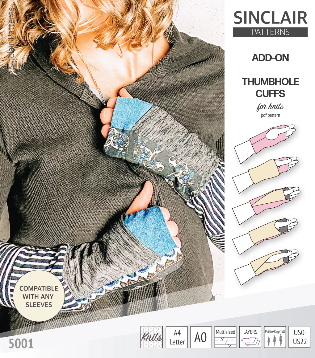 Thumbhole cuffs pack add on (PDF) - Image 8