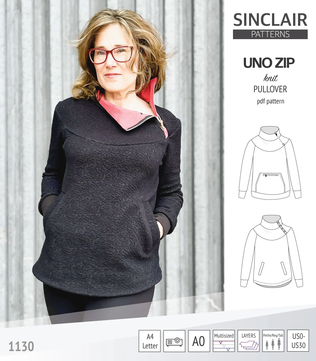 Uno zip pullover (PDF) - Image 11