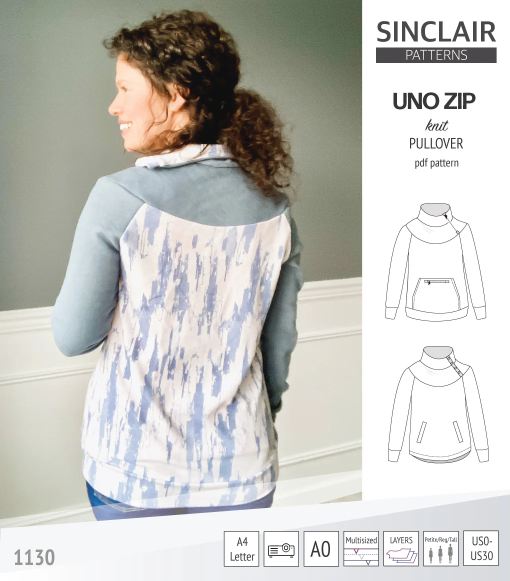 Uno zip pullover (PDF) - Image 14