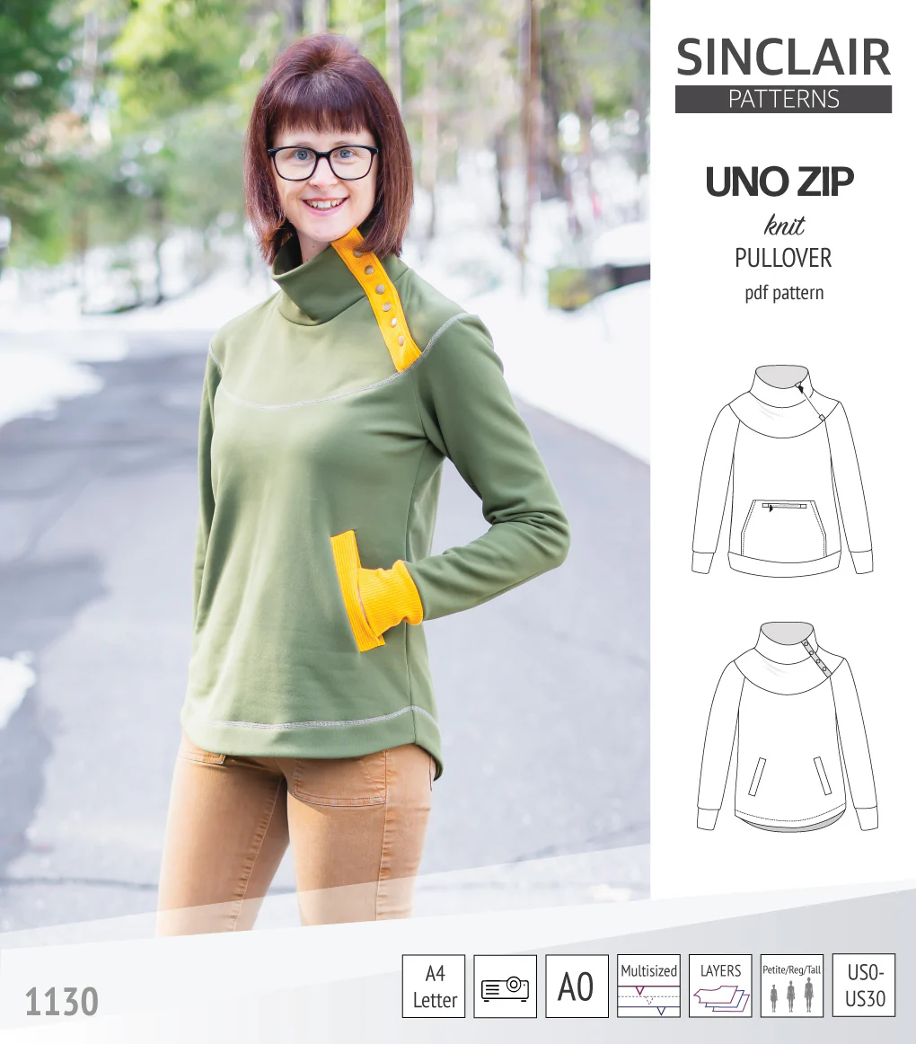 Uno zip pullover (PDF) - Image 15