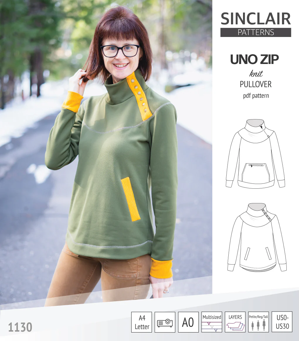 Uno zip pullover (PDF) - Image 17