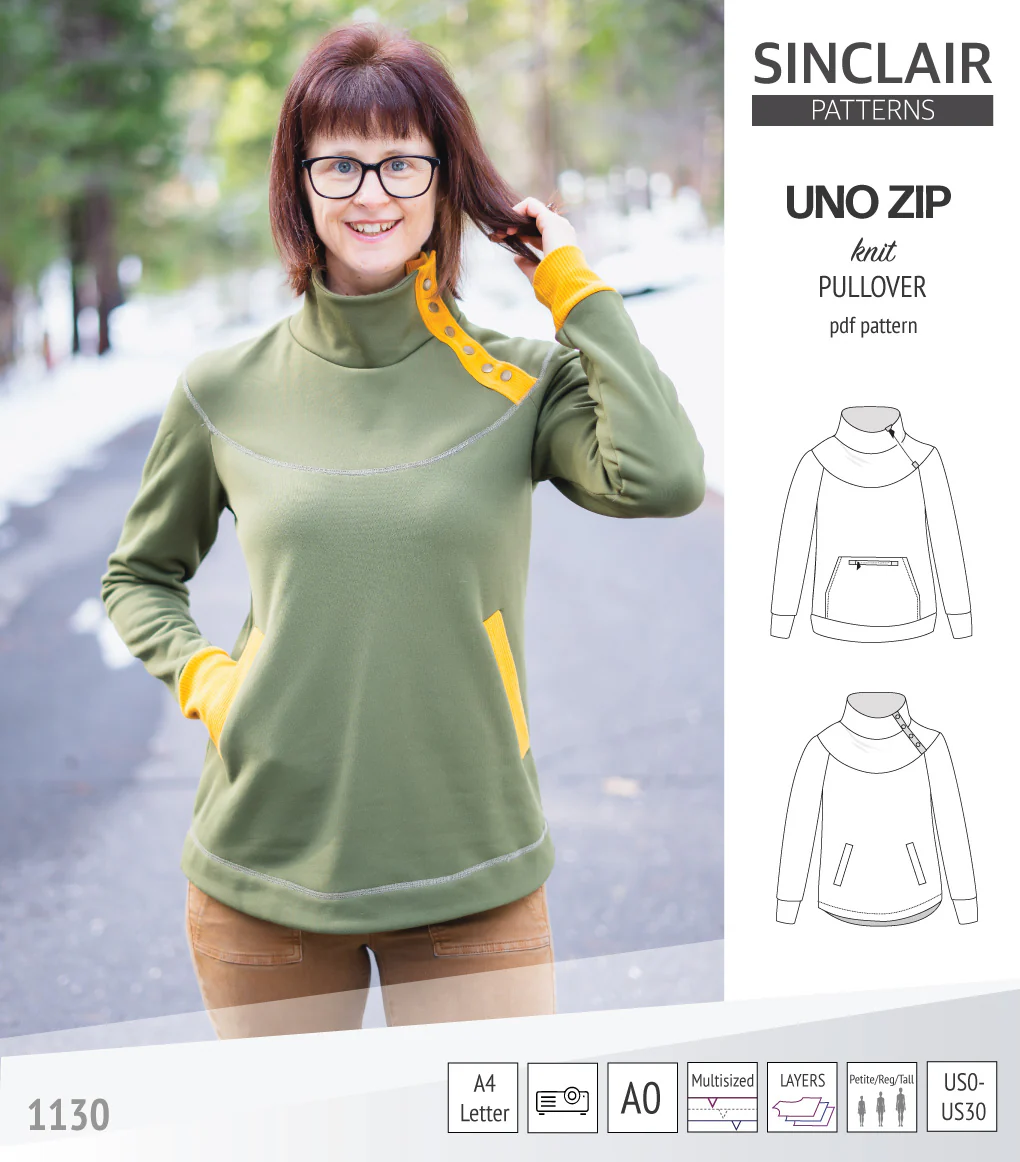 Uno zip pullover (PDF) - Image 19