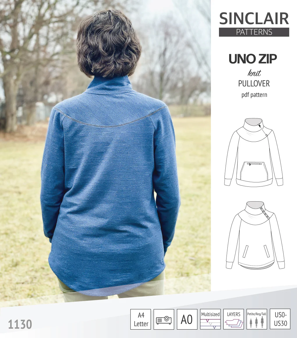 Uno zip pullover (PDF) - Image 22