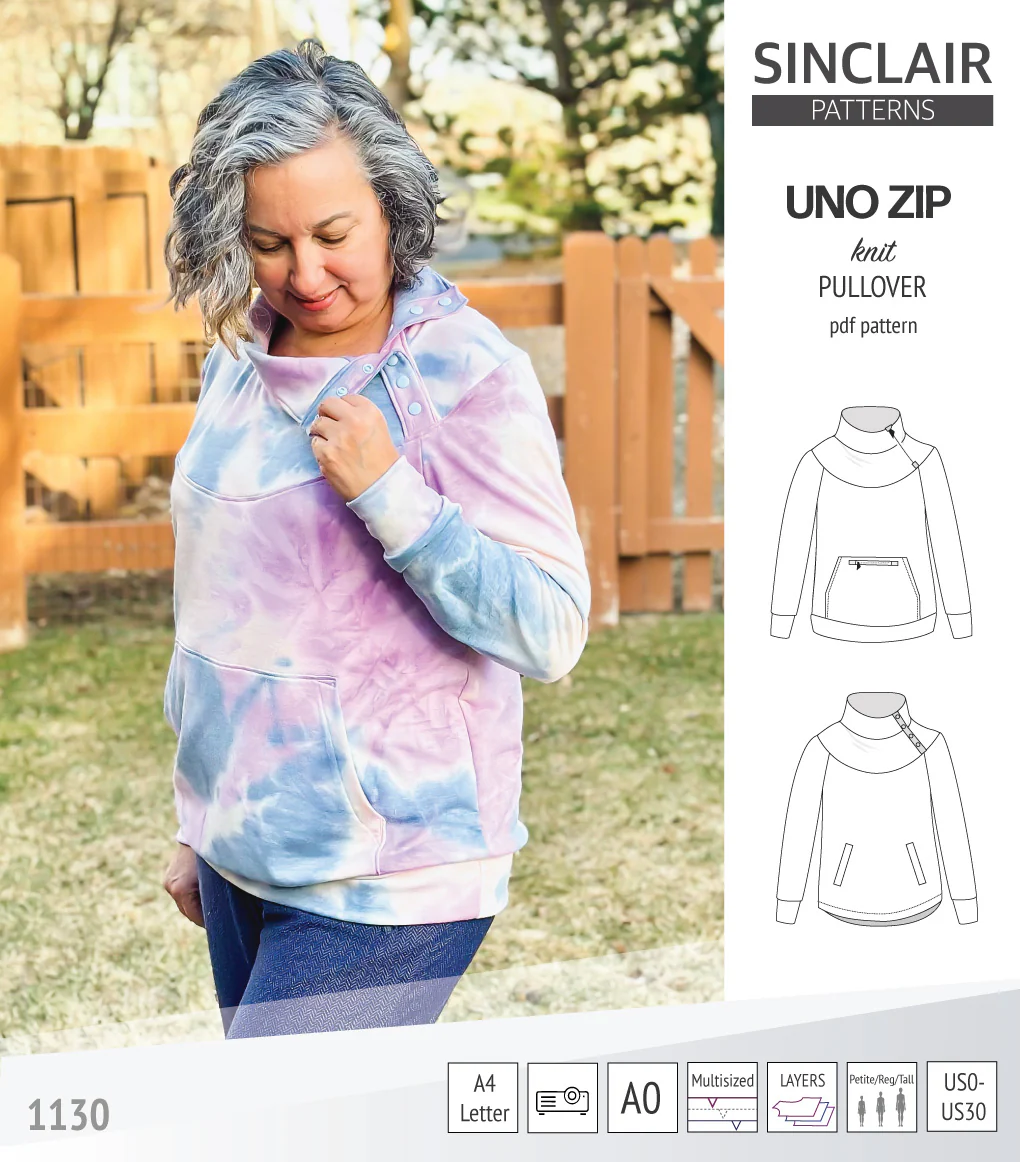 Uno zip pullover (PDF) - Image 24