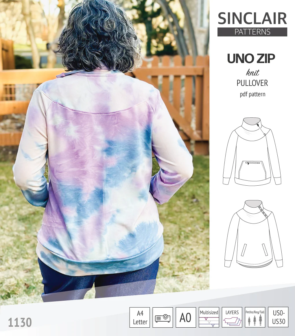 Uno zip pullover (PDF) - Image 25