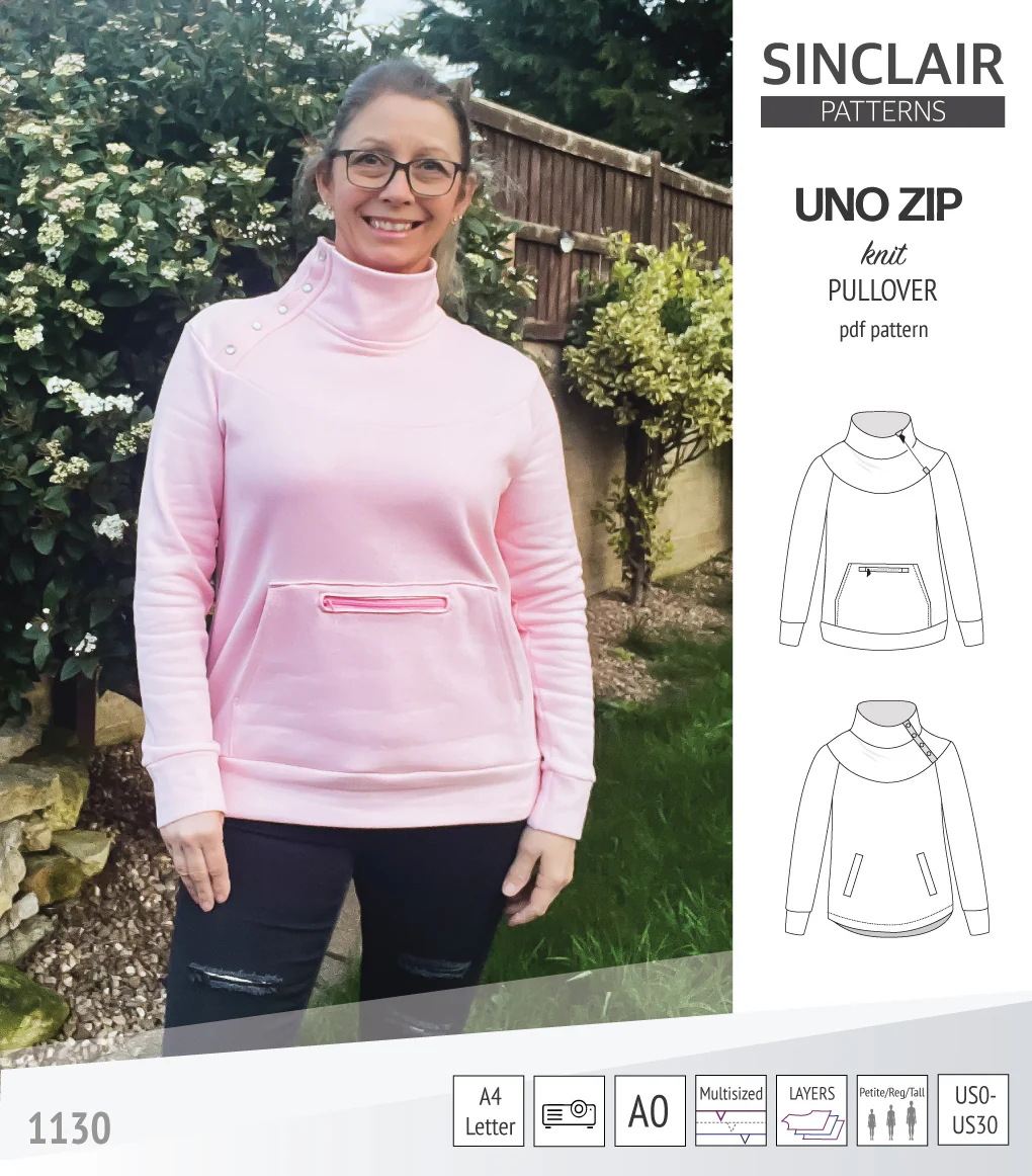 Uno zip pullover (PDF) - Image 30